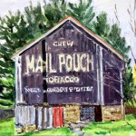 Mail Pouch, 
Oil on Panel, 
 8 x 10, Private Collection