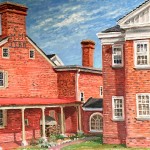Camden County Historical Society, 
Oil on panel 12 x 18,
Private Collection