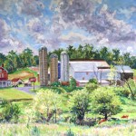 Graham Farm, 
 Oil on Canvas 20 x 30
