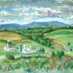 Marker Farm, Pastel