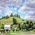 McCaunnaughey Farm VII, Oil on canvas 11 x 14
Private Collection