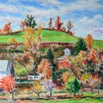 McConnaughey Farm in Fall
Oil on Panel 11 x 13