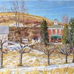 McConnaughey Farm I, Ligonier, PA, 
Oil on Canvas 16 x 22, 