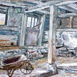 McConnaughey Barn Interior II
Oil on Panel 10