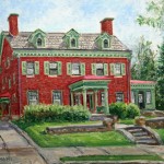 The Rodgers House-737 Weldon St., Latrobe
Oil on panel 10 x 12,
Private Collection