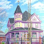 224 East Main Street I, 
Oil on Canvas 30 x 24, Private Collection