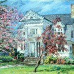 Old House in 
Collingswood II, 
Oil on panel
19" x  25", 
Private Collection