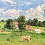 Matson Farm, Oil on Canvas, 20 x 30