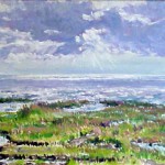 Jersey Shore Marsh, 
Oil on Panel, 
11" x 18" 
Private Collection