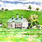 Shirey Farm, Watercolor,
Private Collection