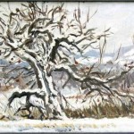 Old Tree in Winter, Private Collection 