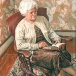 Portrait of the Artist's Mother Reading, 1964
    Oil on canvas, 46 x 40,
Collection of the Artist