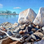 Lowtide, Maine, 1987
    Oil on canvas, 36 x 54
Private Collection