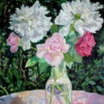 Peonies and Roses, 1979
    Oil on canvas, 20 x 26