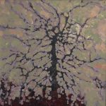 Kevin Kutz, Tree, 12  x 12 Oil on  canvas