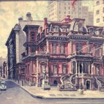 Union League<br>Philadelphia PA<br>Oil on canvas<br>Disposition unknown 