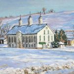 Shirey Farm in Winter I, 
Oil on canvas 11 x 14
Private Collection