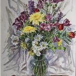Spring Bouquet, Watercolor
