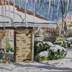 110 Beech Dr., Watercolor