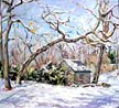 Harleigh Cemetery in Winter, Camden